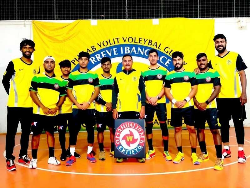The Indian team behind Punjab Volley Glory Punjab Volley Glory Development Team